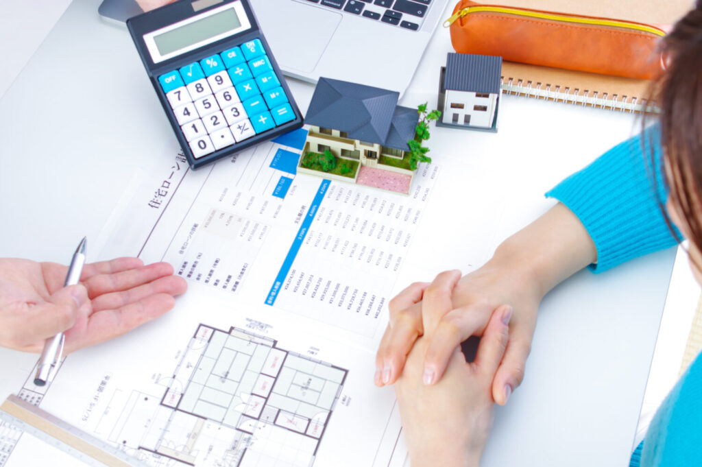 家づくりの予算提案の様子