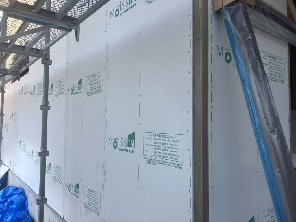 構造面材のチェック