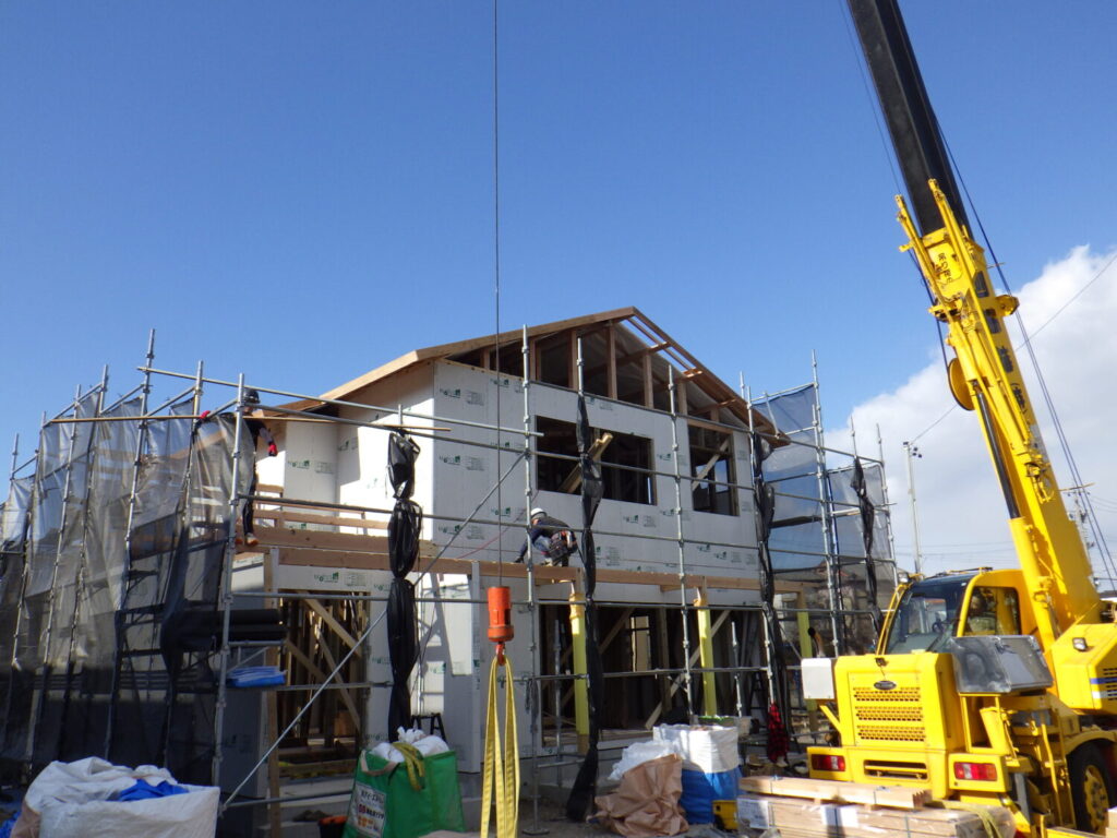 上棟おめでとうございます！