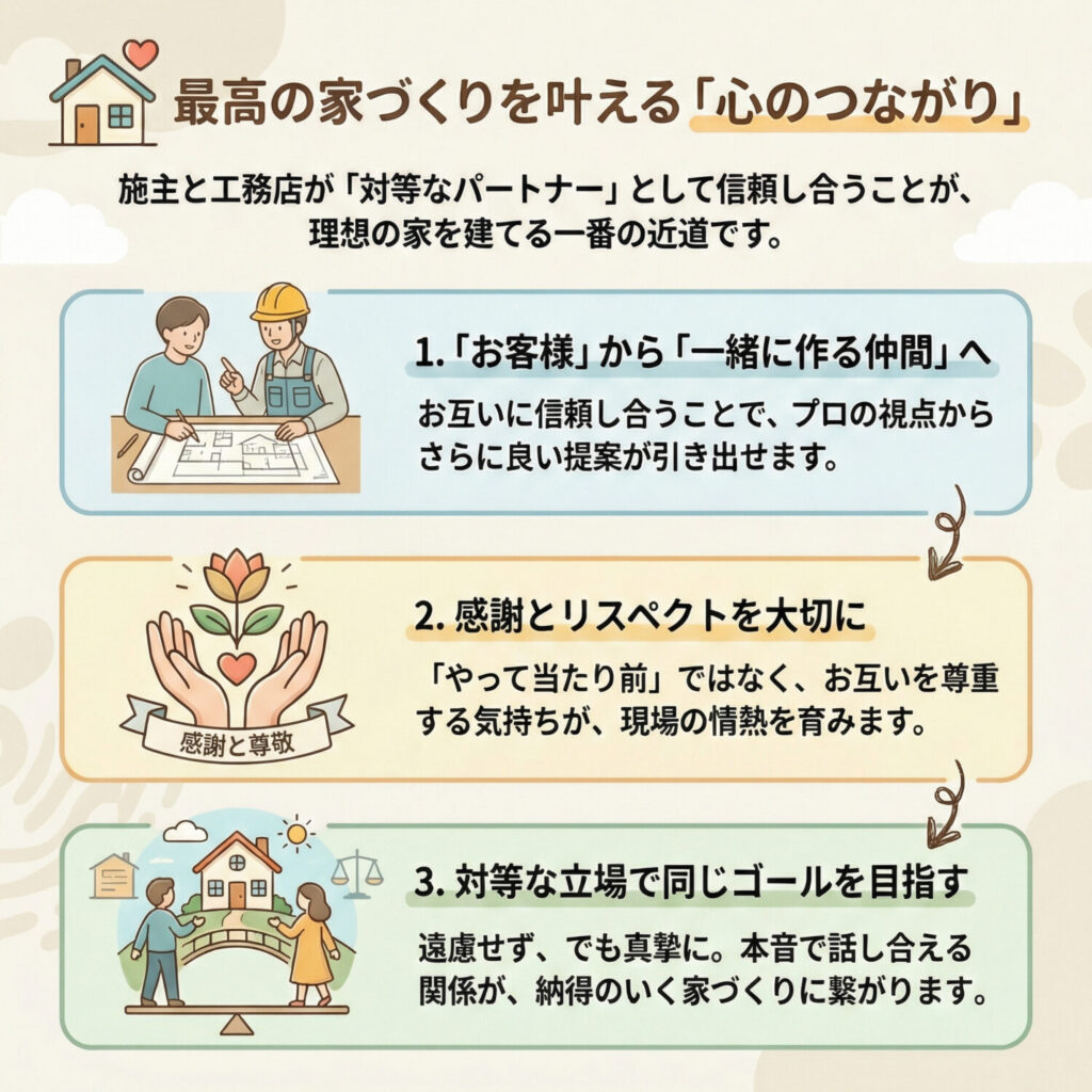 家づくりで絶対損する方法⑥ 第1位「嫌われる客になる」まとめ