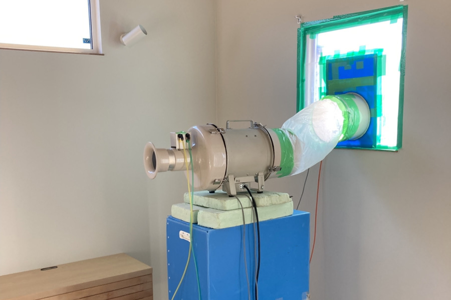 気密測定を行う住宅|高気密住宅のC値測定