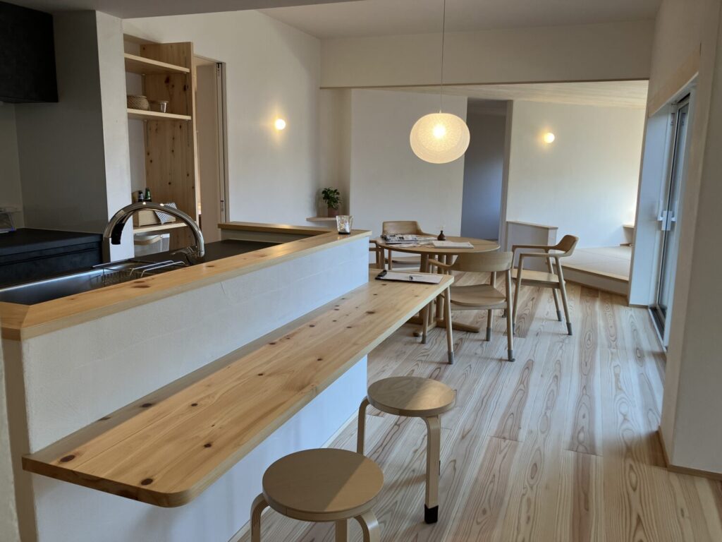 杉と桧でつくる明るい住まい