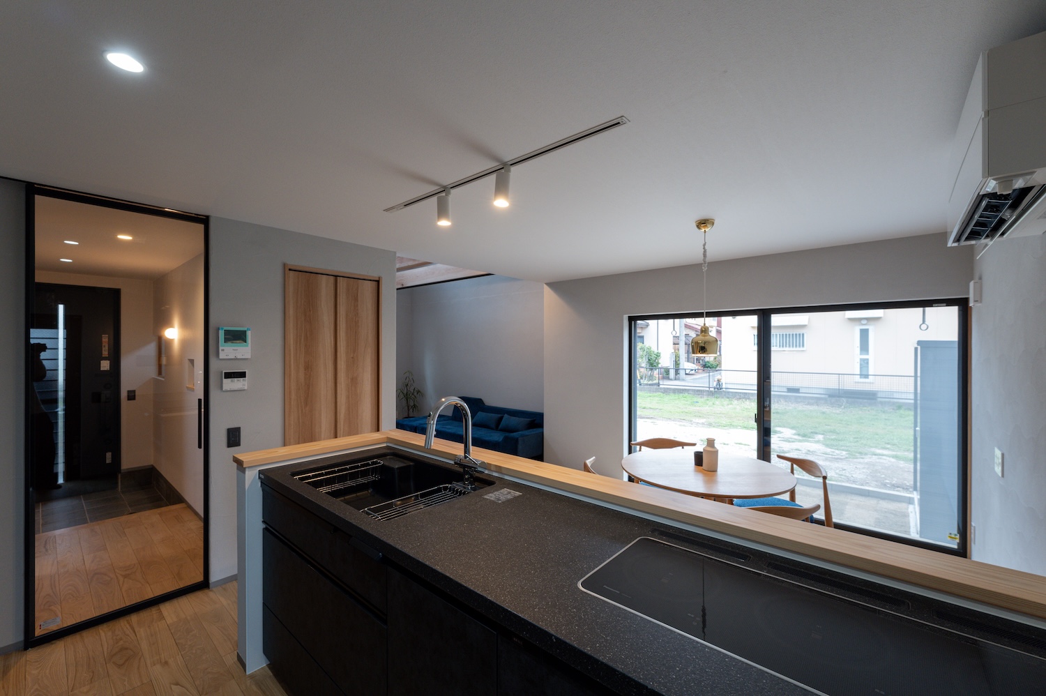 小牧市 注文住宅 キッチン レンジフード埋め込み LDK