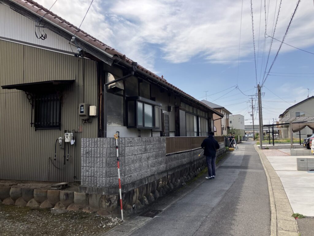 道路後退について